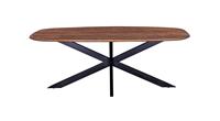 Giga Meubel Eettafel Gordon Bruin Deens Ovaal 160cm - 