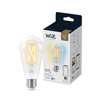 WiZ - ST64 Clear bulb E27 Tunable white - Smart Home