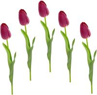 I.GE.A. Kunstbloem Real Touch Tulpen (5 stuks)