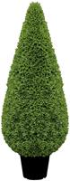 Fink Kunstpflanze Buchsbaum Kegel, getopft, (1 St.), Dekopflanze Buxus, aus Kunststoff, im Topf, verschiedene HÃ¶hen erhÃltlich, In- und Outdoor geeignet