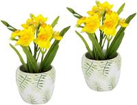 I.GE.A. Kunstbloem Osterglocke (2 stuks)