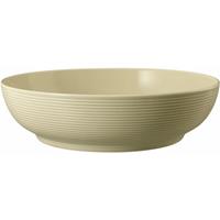 SELTMANNWEIDEN Seltmann Weiden Beat Sandbeige Foodbowl, SchÃ¼ssel, Schale, Salatschale, SuppenschÃ¼ssel, Porzellan, Beige, Ã 25 cm, 001.757239