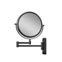 Gillian Jones Double-Sided Wall Spiegel w. x10 Magnification - Zwart