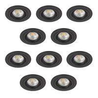 KS Verlichting Set Lune inbouwspots 10 stuks