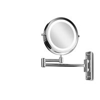 Gillian Jones LED Wall mirror in silver  x 10 magnifying