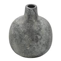 Clayre & Eef Grijze Vaas Ã 9*9 cm 6CE1319