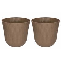 Forte Plastics 2x Taupe