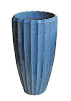 Ptmd Collection Olver Bloempot  H105 x Ã56 cm  Keramiek  Blauw