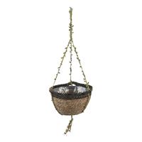 Clayre & Eef Bruine Planthouder hangend Ã 24*18/75 cm 6RO0551