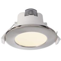 Deko-Light LED Einbauleuchte Acrux in VerkehrsweiÃŸ und Silber 7W 630lm 95mm