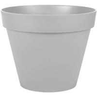 Bloempot Toscane Kunststof Grijs D30 X H26 Cm - Plantenpotten