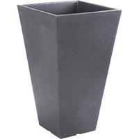Antraciet Grijze Bloempot 35 Cm - Donker Grijze Plantenpot 35 Cm