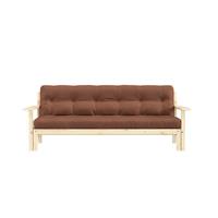 Karup Design Schlafsofa "Unwind", Mit Holzstruktur, inkl. Futonmatratze, Liegefläche 130x190 cm