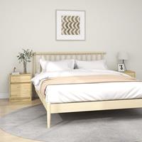 vidaXL Nachtkastjes 2 st 40x31x50 cm massief grenenhout