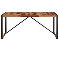 vidaXL Eettafel 180x90x75 cm massief sheeshamhout