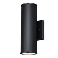 Westinghouse Marius buitenwandlamp, zwart, 2-lamps