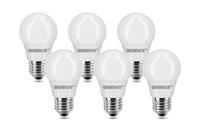 Groenovatie E27 LED Lamp 3W Warm Wit 6-Pack