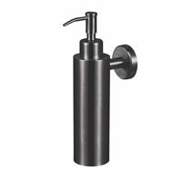 Qisani Flow zeepdispenser wand Geborsteld Gun Metal 25633.04