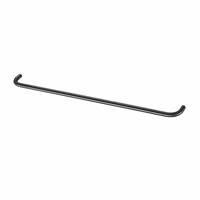 Qisani Flow handdoekhouder 60cm Geborsteld Gun Metal 25632.04