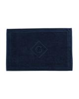 Gant Duschmatte - G SHOWER MAT, Badvorleger, Frottee, Bio-Baumwolle, 50 x 80 cm Badematten blau