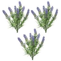Decoris 5x stuks lavandula/lavendel kunstplant cm bosje -