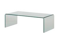 Couchtisch ¦ transparent/klar ¦ Maße (cm): B: 55 H: 35  - Möbel Kraft