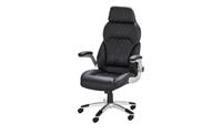 Chefsessel ¦ schwarz ¦ Maße (cm): B: 73 H: 134 T: 71  - Möbel Kraft