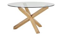 Esstisch ¦ holzfarben ¦ Maße (cm): H: 75  Ø: [130.0]  - Möbel Kraft