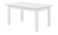 maison bleue Esstisch massiv  Bendix ¦ weiß ¦ Maße (cm): B: 90 H: 78  - Möbel Kraft