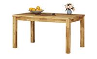 Esstisch mit Ansteckplatten ¦ holzfarben ¦ Maße (cm): B: 90 H: 76  - Möbel Kraft