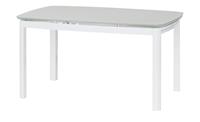 Primo Glastisch ausziehbar  Terry ¦ weiß ¦ Maße (cm): B: 90 H: 75,5  - Möbel Kraft
