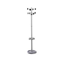 Garderobenständer Höhe x Ø 1750 x 450 mm Haken schwarz