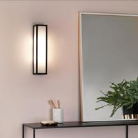 ASTRO Wandleuchte Salerno in Schwarz E14 IP44 2-flammig