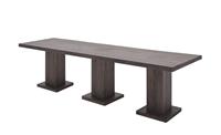 Säulentisch massiv ¦ holzfarben ¦ Maße (cm): B: 120 H: 76  - Möbel Kraft