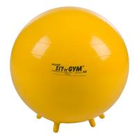 Gymnic Zitbal "Sit 'n' Gym", ø 45 cm, Geel
