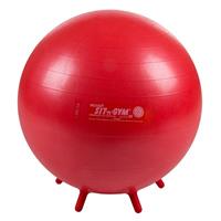Gymnic Zitbal "Sit 'n' Gym", ø 55 cm, Rood