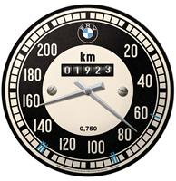 nostalgicart NOSTALGIC ART Wandklok BMW Trachometer, Wandklokken over motorfietsen