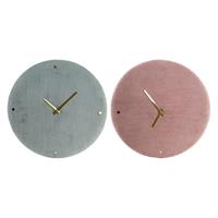 Dekodonia Wanduhr DKD Home Decor Polyester (2 pcs) (40 x 5 x 40 cm)