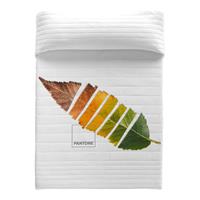 Pantone Steppdecke Leaf  (Mått: Enkelsäng (180 x 260 cm))