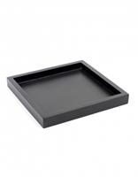 SERAX Trays by  - Plateau 27x27xH3 zwart