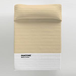 Pantone Steppdecke Melon Cream  (Mått: UK king size-säng (250 x 260 cm))