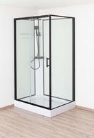 Sanifun complete douchecabine Bram 120 x 90 kitvrij Links.