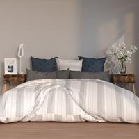 vidaXL Nachtkastjes 2 st 40x40x56 cm spaanplaat gerookt eikenkleurig
