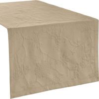 Erwin Müller Tischläufer Jacquard Arnsberg sand Gr. 150 x 150