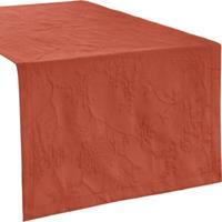 Erwin Müller Tischläufer Jacquard Arnsberg terrakotta Gr. 140 x 170