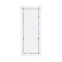 Butlers HAPPY BIRTHDAY Tischläufer L 160 x B 50cm weiß