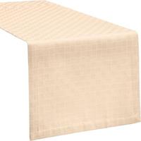Erwin Müller Tischläufer Damast, Jacquard Paderborn champagner