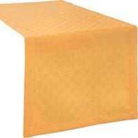Erwin Müller Tischläufer Damast, Jacquard Paderborn gelbgold