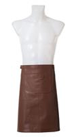 Zassenhaus Schürzen Hüftschürze Leder cognac 70 x 83 cm (braun)