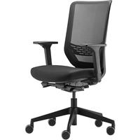 Trendoffice Bureaustoel mesh per 9242 SY 2 Zwart